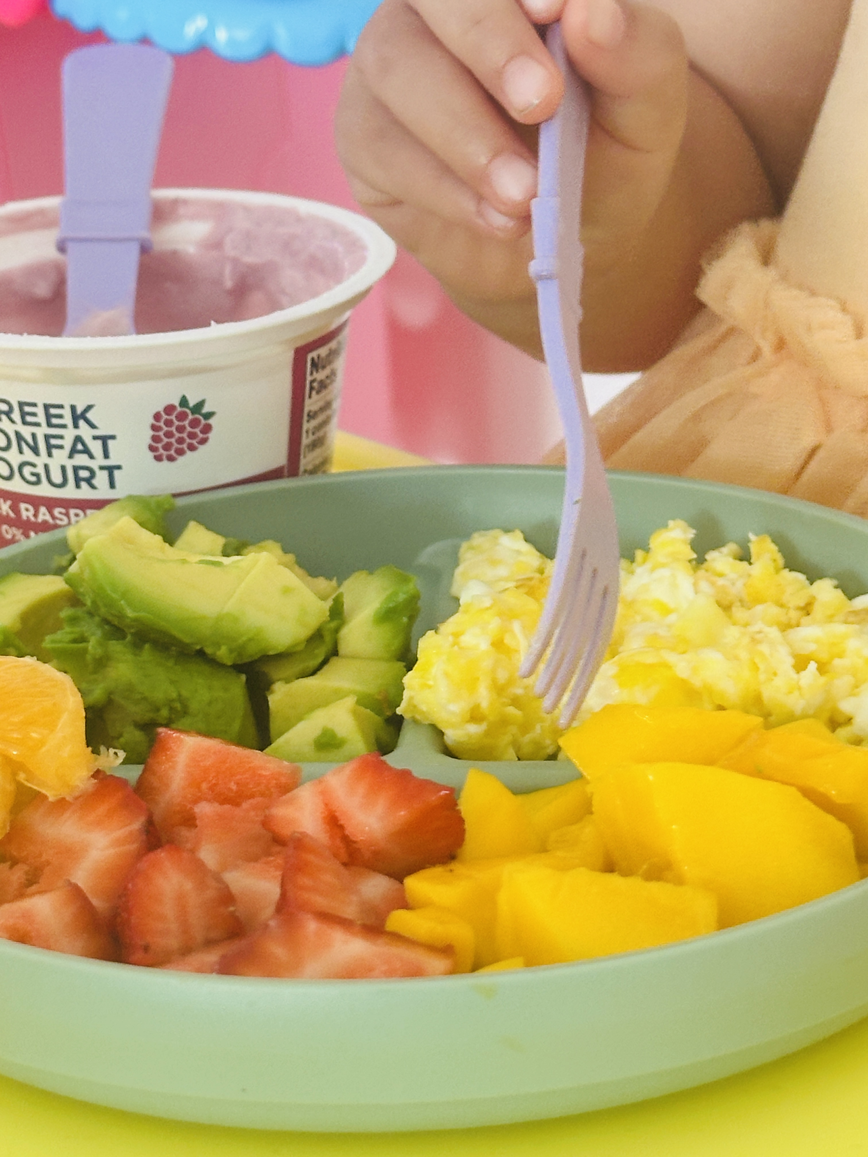 A meal prepared at Little Learners Childcare