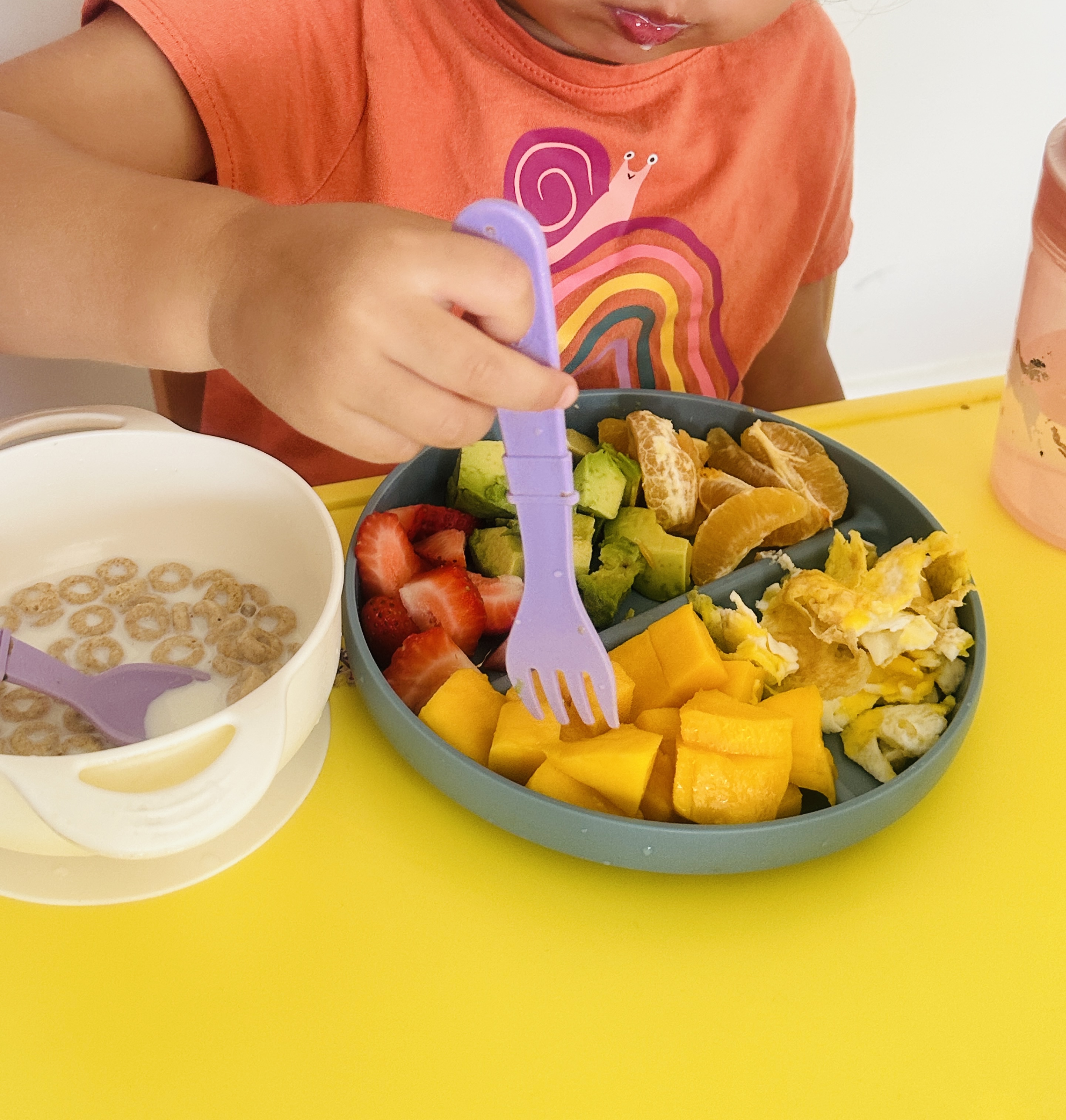 A meal prepared at Little Learners Childcare